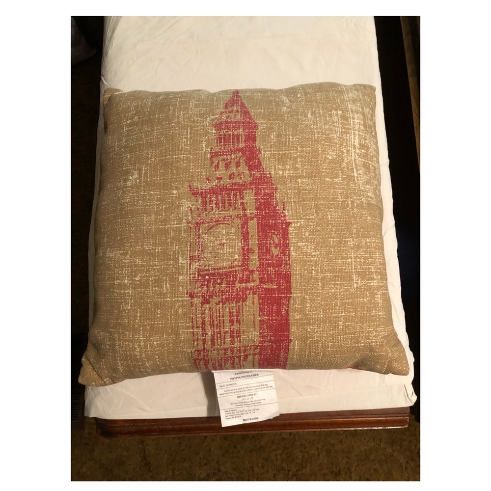 Big Ben Throw Pillow